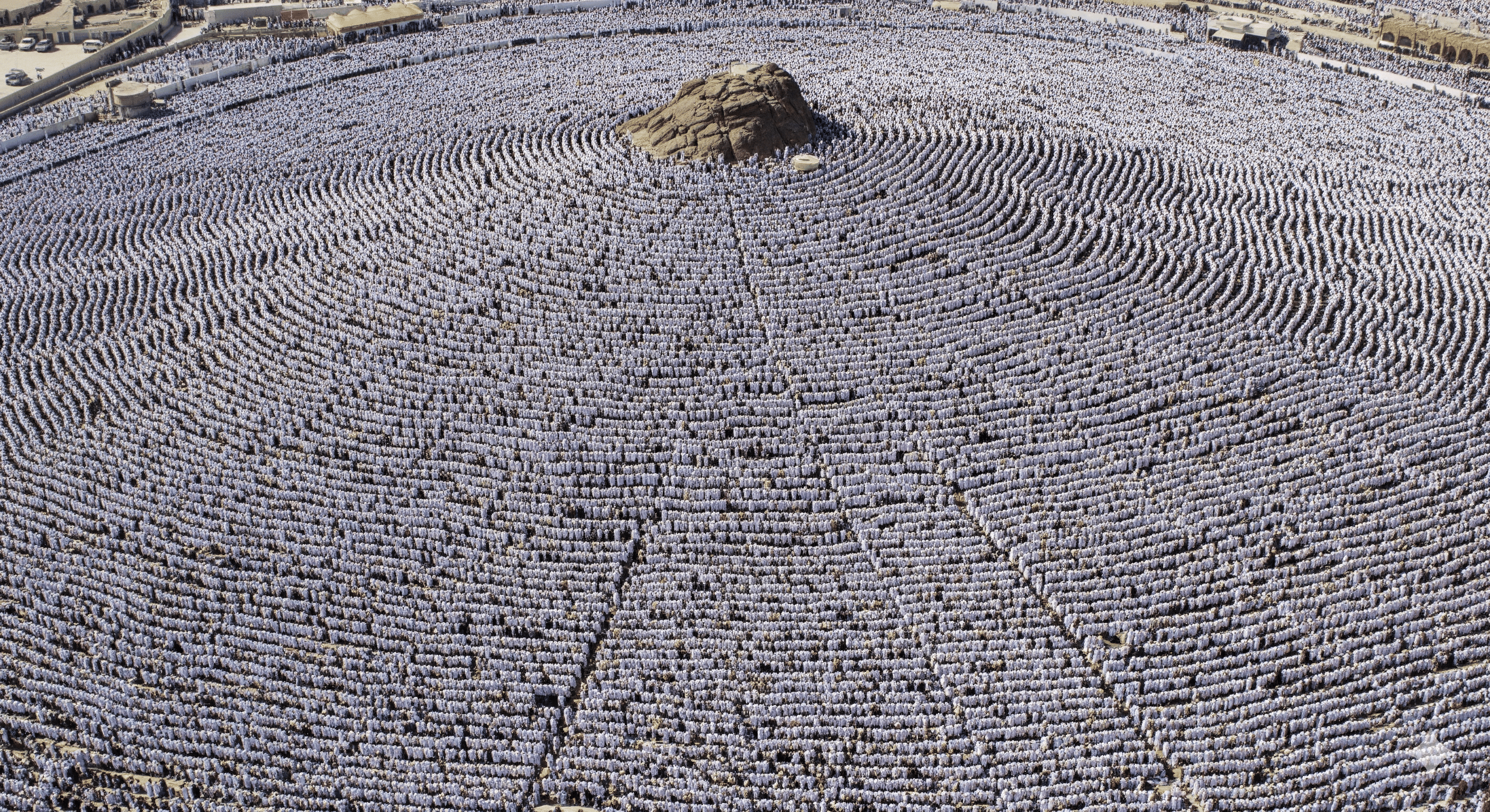 Pilgrims at the Kaaba, Mecca