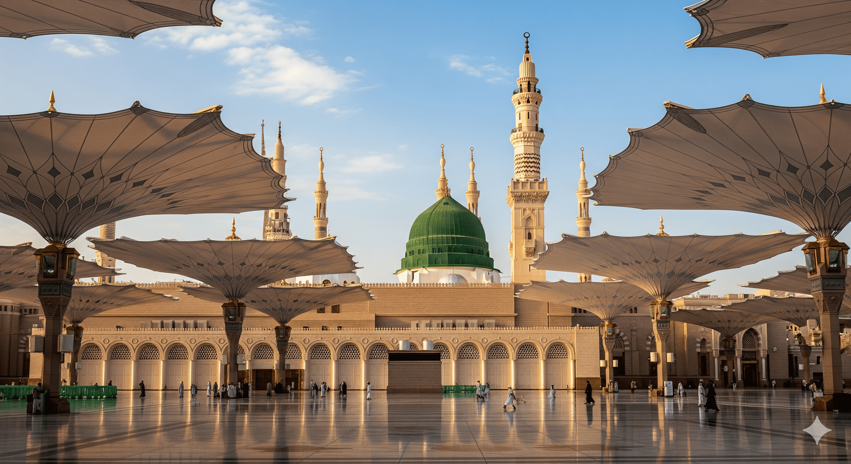 A scenic view of a holiday destination